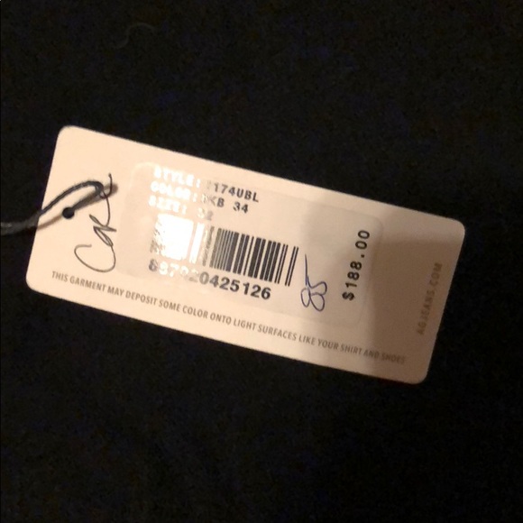 Ag Adriano Goldschmied black jeans NEW WITH TAGS - Picture 6 of 6